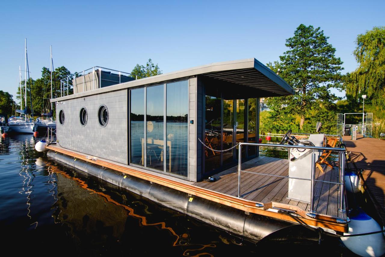 Houseboat- Dom Na Wodzie Z Sauna I Mozliwoscia Plywania Илава Екстериор снимка